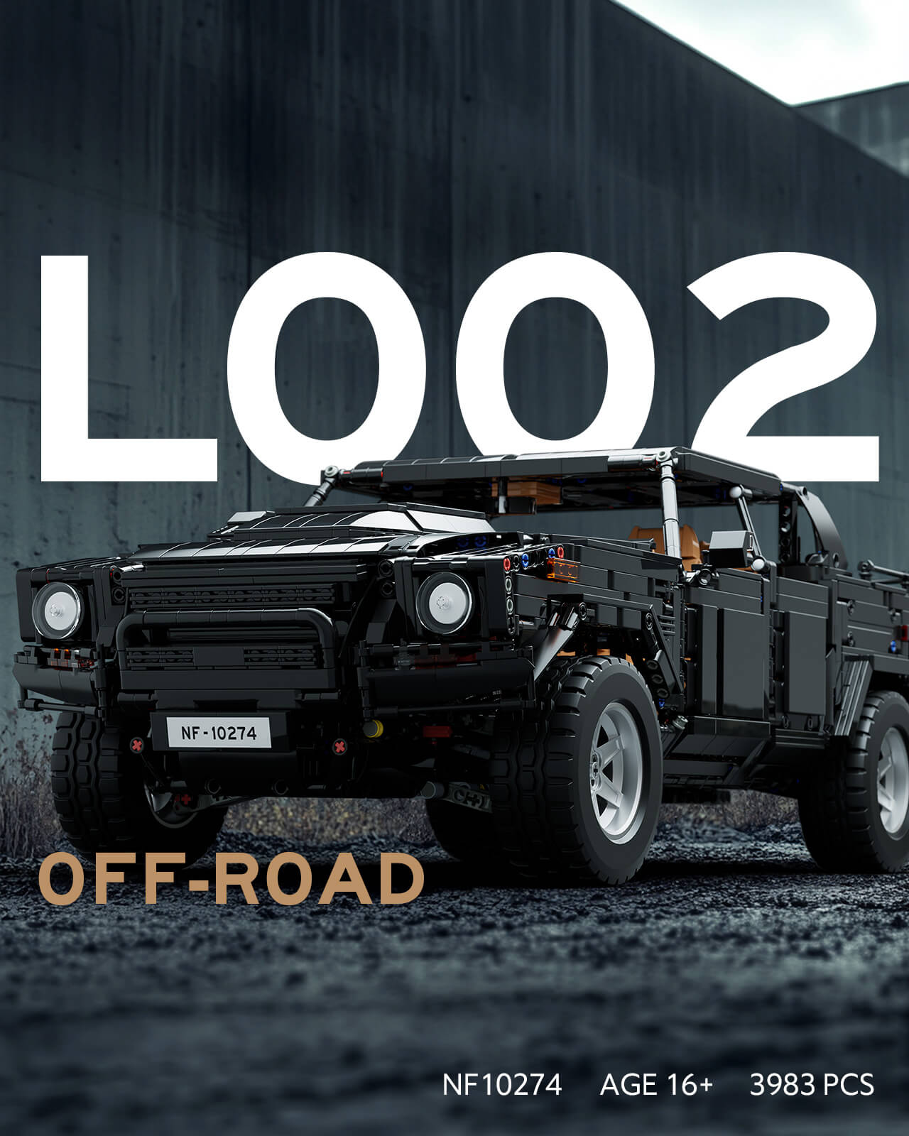 Nifeliz L200 OFF-ROAD Car building toy