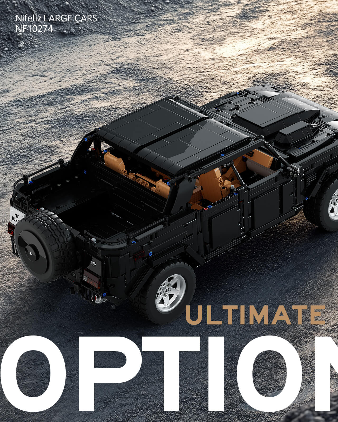 Nifeliz L200 OFF-ROAD Car building toy