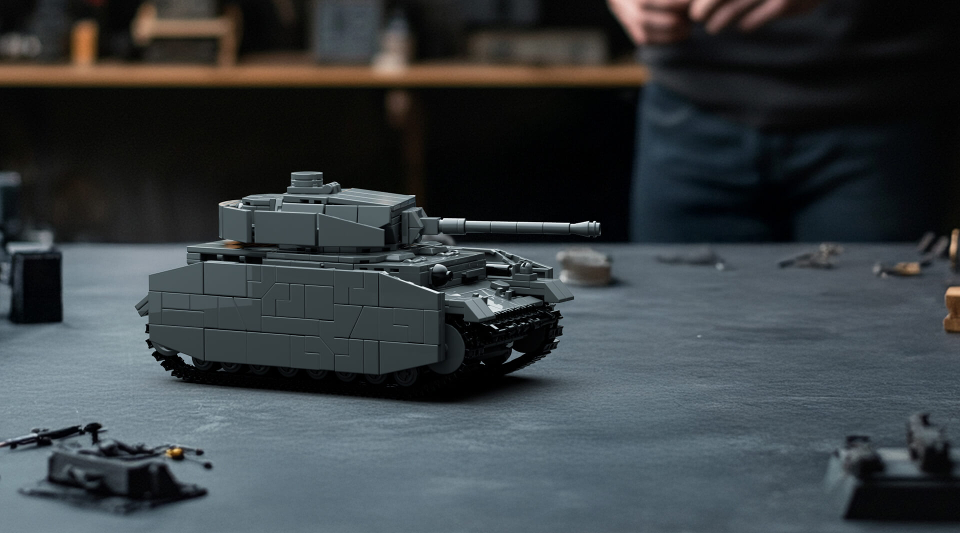 Panzer IV G Military Tank Detail01