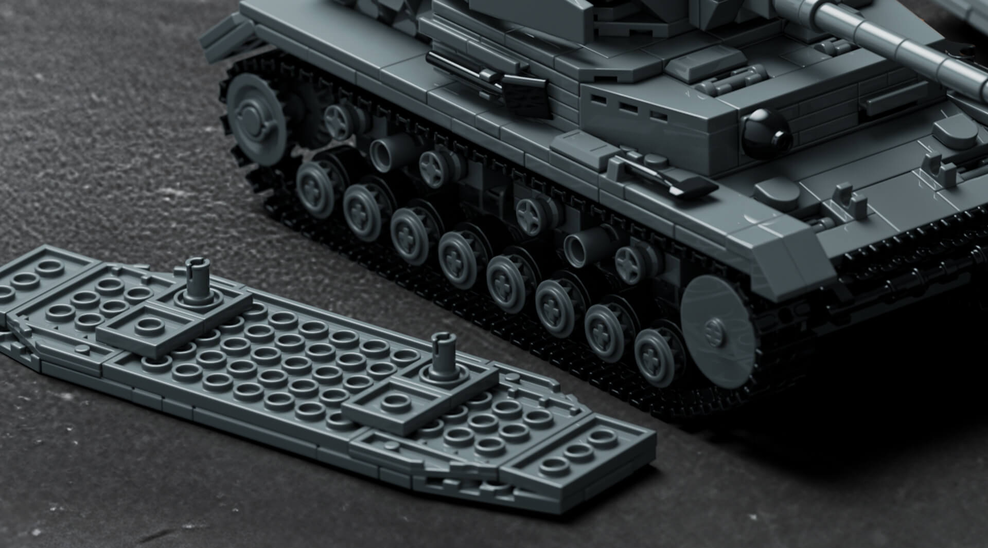 Panzer IV G Military Tank Detail03