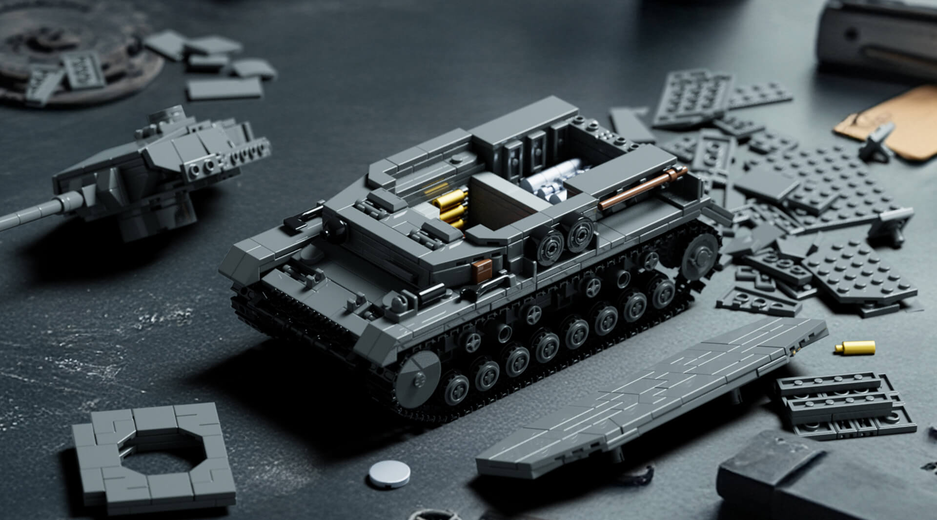 Panzer IV G Military Tank Detail06