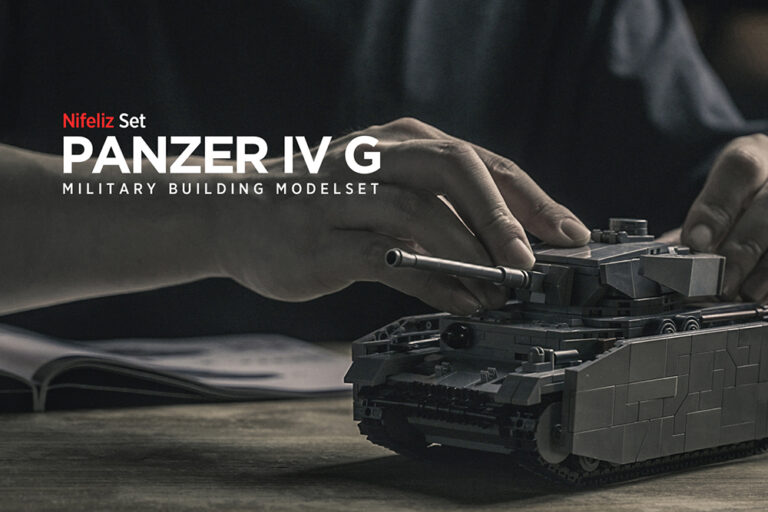 PANZER IV G tank set military army build